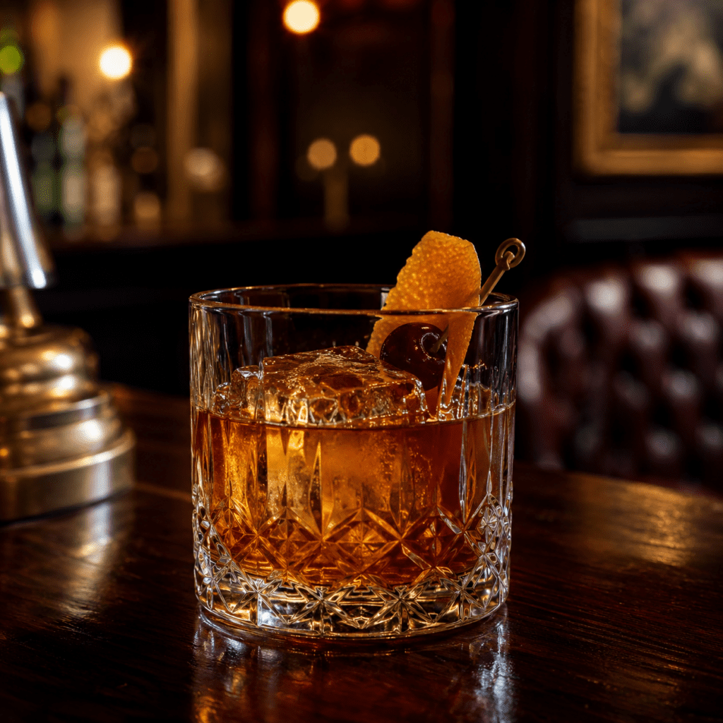 Old Fashioned w Speakeasy Bar Legnica